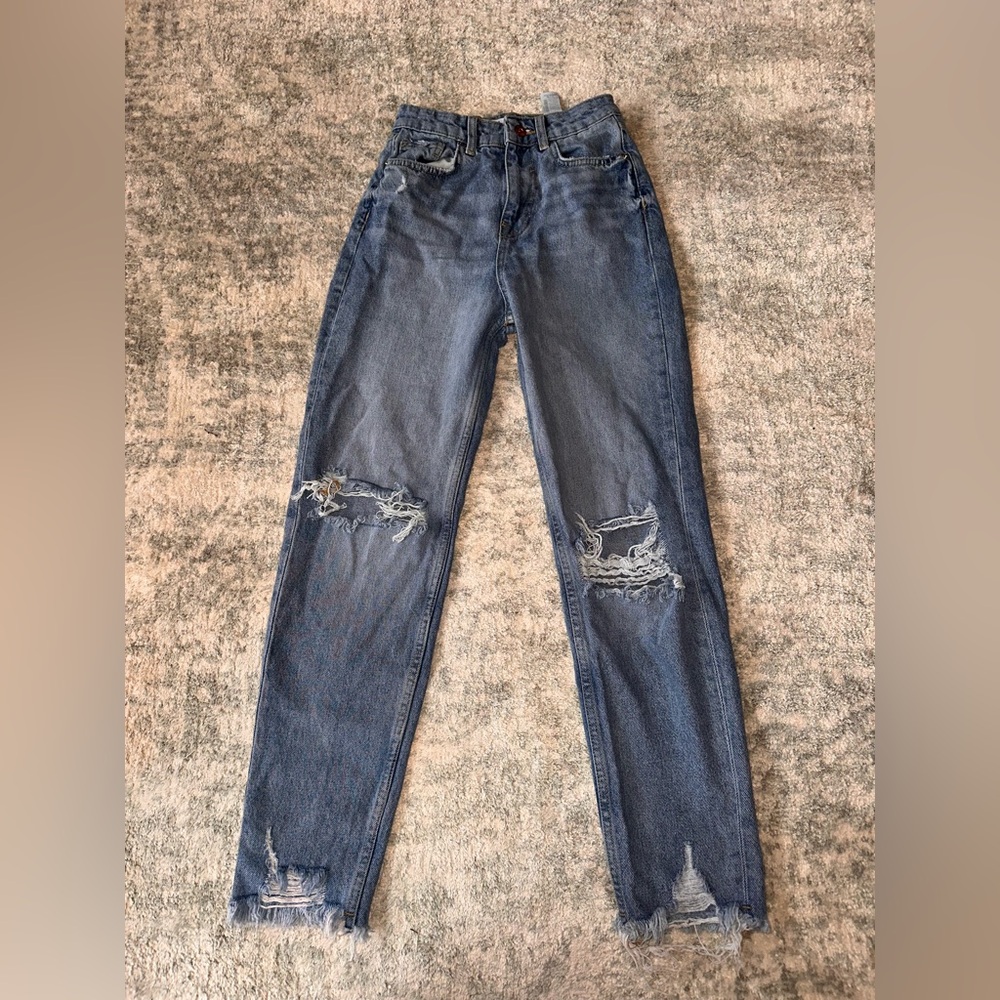 Zara Blue Denim Jeans